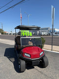 2020 Club Car Tempo 6 Passenger Golf Cart with New Lithium