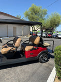 2020 Club Car Tempo 6 Passenger Golf Cart with New Lithium