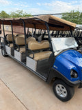 2018 Club Car Transporter XL 8 Passenger- Blue