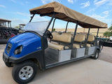 2018 Club Car Transporter XL 8 Passenger- Blue