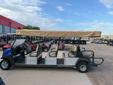 2018 Club Car Transporter XL 8 Passenger- Blue