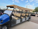 2018 Club Car Transporter XL 8 Passenger- Blue