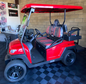 2023 Bintelli- Beyond in Red 4PR Golf Cart w/ NEW 105AH Lithium Battery