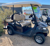 2019 Club Car Tempo 4 Passenger Golf Cart with Brand New 50ah Lithium Battery and Extended Roof
