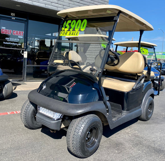 2018 Club Car Precedent 4 Passenger Electric Golf Cart in Black