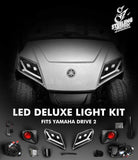 STEELENG Meteor LED DELUXE Light Kit for Yamaha Drive 2 (12 Volt)