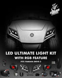 STEELENG Meteor LED ULTIMATE Light Kit for Yamaha Drive 2 (12 Volt)