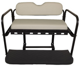 2017-Up Yamaha Drive 2 Golf Cart Rear Flip Seat Kit with Steel Frame