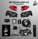 STEELENG Meteor LED DELUXE Light Kit for Club Car Tempo (12 Volt)