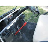 RHOX Golf Cart Pedal to Wheel Lock Club Security Bar Heavy Duty Steel Anti Theft