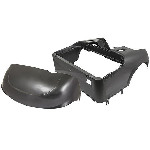 EZGO RXV Metallic Charcoal Body Kit (2008–2023) — OEM Front & Rear Body Set