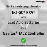 MadJax Kinect Kit, EZGO RXV w/FLA Batt + Navitas TAC2