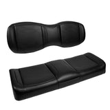 MadJax Aspen Rear Seat Cushions, Genesis 250/300, Black