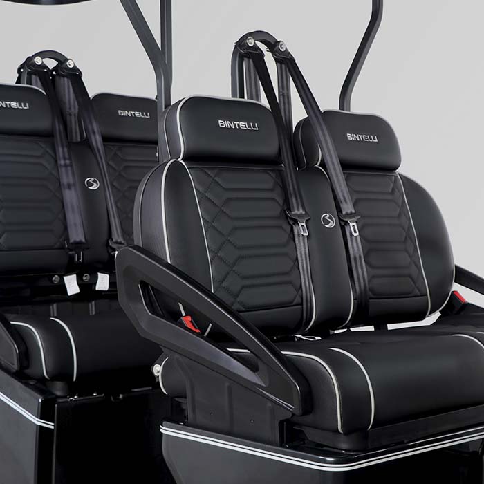 2026 Bintelli Nexus 4 Passenger in Charcoal – The Golf Cart Farm