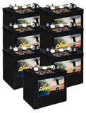 Crown CR-205 Golf Cart Battery 6V/205Ah (7 pack, 42V)