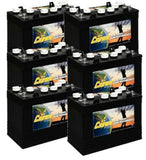 12V Crown Battery CR-GC150 12V/150Ah (6 Pack, 72V)