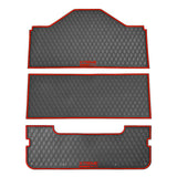 Xtreme Floor Mat Set, Evolution D5 (4+2), Red