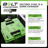 Bolt CC Vanguard 51V 60AH Factory Sync Heated Pro Lithium Battery Kit (EZ)
