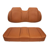 MadJax Aspen Front Seat Cushions, EZGO TXT/RXV, Caramel Brown