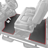 Xtreme Floor Mat Set, Evolution D5 (6F), Red-GCM79ABB