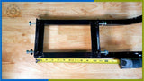 Golf Cart RHOX Rear Seat Safety Grab Bar (Optional Trailer Hitch)