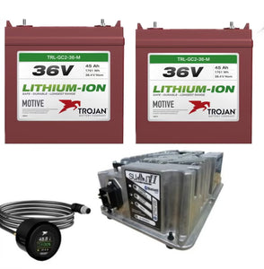 Trojan® - 36Volt 90AH Lithium Battery Complete Bundle