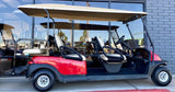 2008 Club Car Precedent 6pr Limo in Red w/ New Batteries