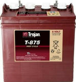 Trojan Battery  8 Volt Trojan T-875 Golf Cart Battery 8V/170Ah (6 Pack, 48V)