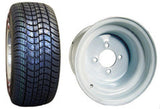 RHOX 205/50-10" Wheel & Tire Combo (18" Tall Pre-Mounted)