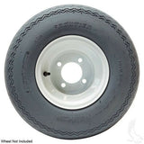 Non-Marking Gray Golf Cart Tubeless Tire, 18x8.5-8, 6 Ply (18" Tall)