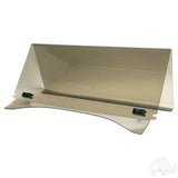 Club Car Precedent Deluxe Windshield - 2-Piece Fold Down Windshield (1/4")