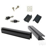 Club Car Precedent Deluxe Windshield - 2-Piece Fold Down Windshield (1/4")