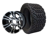 12" BullDog Wheels & Tire Combo