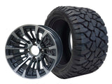 12" Matador Wheels & Tire Combo