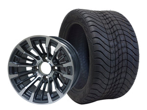 12" Matador Wheels & Tire Combo