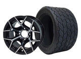 12" Rally Wheels & Tire Combo