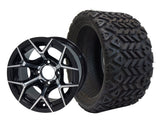 12" Rally Wheels & Tire Combo