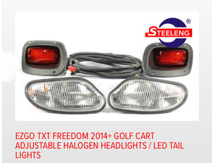 EZGO TXT FREEDOM GOLF CART LIGHT KIT- MADE BY STEEL ENGINEERING (EZGO TXT FREEDOM 2014+)