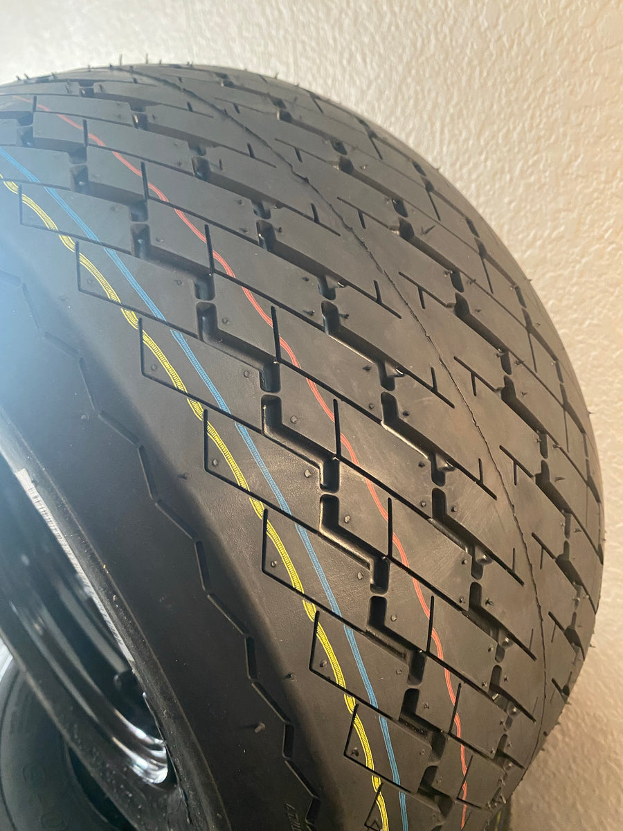 Golf Cart Spare Tire and Wheel (one only) The Golf Cart Farm