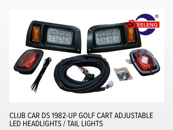 CLUB CAR DS LED LIGHT KIT- MADE BY STEEL ENGINEERING (Club Car DS 1982-UP)