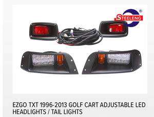 EZGO TXT GOLF CART LED LIGHT KIT- MADE BY STEEL ENGINEERING (EZGO TXT 1996-2013)